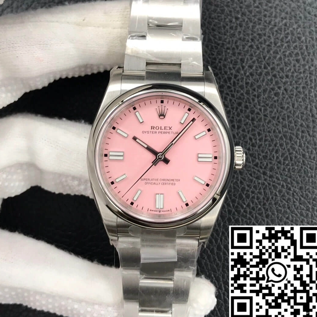 Pink Factory 36MM M126000-0008 EW Dial Oyster Candy Perpetual Rolex 0117